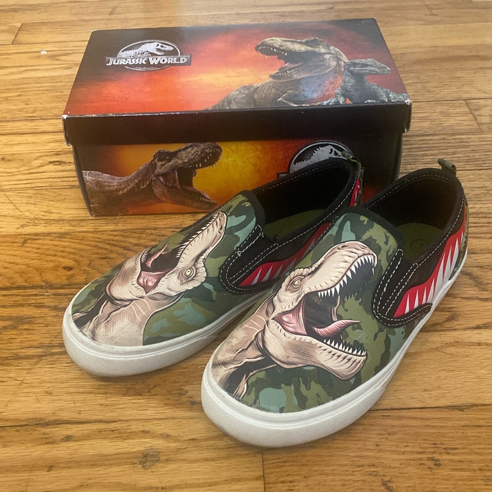 Jurassic Word Slip On Sneaker - 1